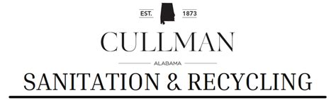 cullman sanitation|cullman sanitation schedule.